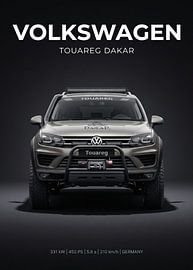 Volkswagen Touareg Dakar, SUV tout-terrain, vue de face sur Cross