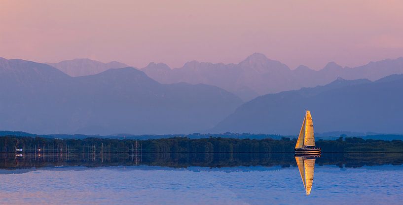 Segeln am Ammersee von Denis Feiner