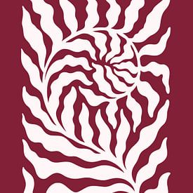 Abstract flower by Leo