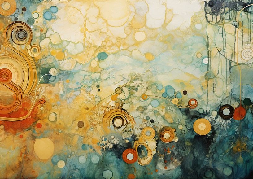 Art abstrait de la nature - Motifs de croissance organique par Peinture Abstraite