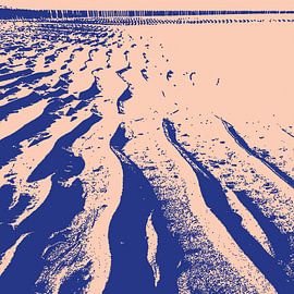 Imprimé graphique à motif sable