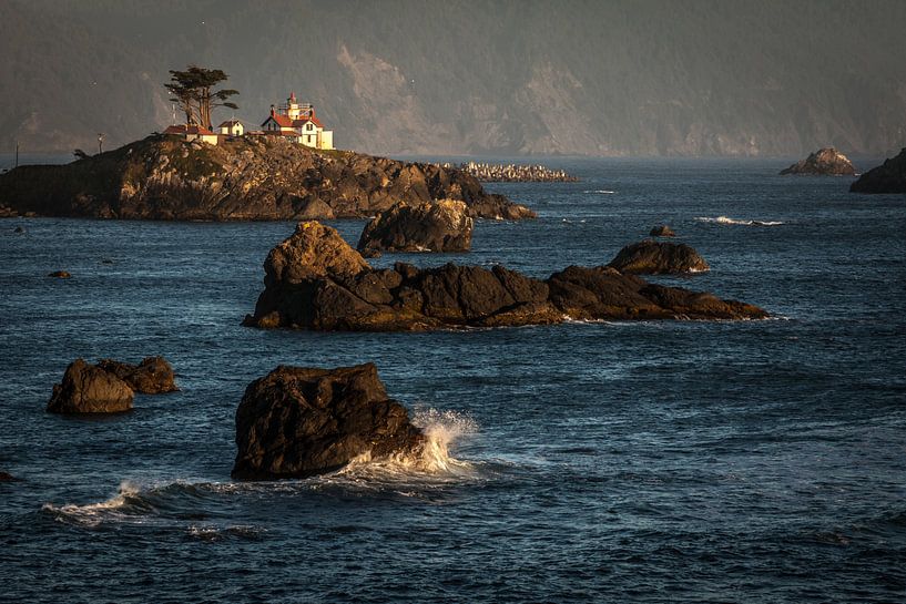 Battery Point-Leuchtturm, Crescent City von Stefan Verheij
