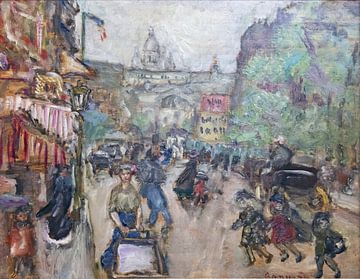 Montmartre, Pierre Bonnard, 1907 sur Atelier Liesjes
