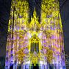 Bright Festival Brüssel 2025 - Video-Mapping der Kathedrale I von Daan Duvillier | Dsquared Photography