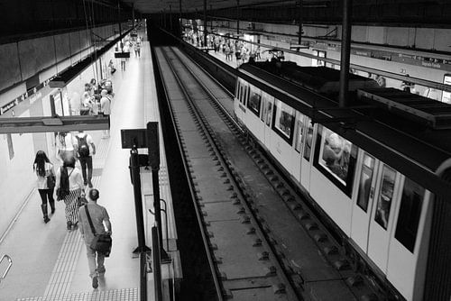 Metrostation in Barcelona