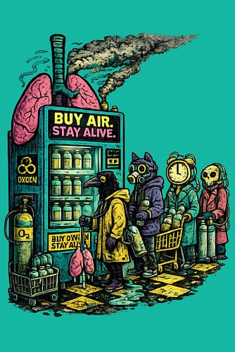 They Lined Up to Breathe