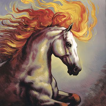 L'année du Cheval de Feu - Vincent Van Gogh Technique de l'empâtement