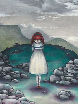 The Deserted Girl van Lotte Teussink