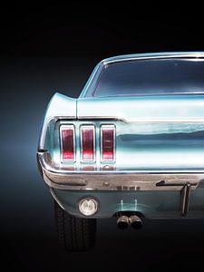 Voiture de sport américaine de collection Mustang 1967