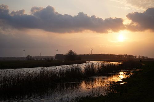Sunset in The Netherlands