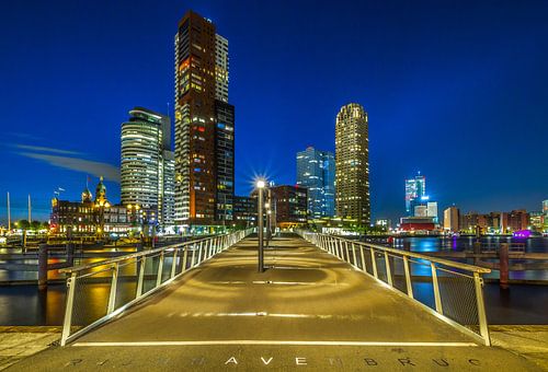 The Rijnhavenbrug in Rotterdam by MS Fotografie | Marc van der Stelt