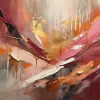 Gouden Elegance in Roze Impressies