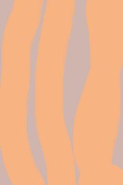 Modern abstract minimalist shapes and lines in yellow and beige by Dina Dankers