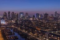 The city center of Rotterdam by MS Fotografie | Marc van der Stelt thumbnail