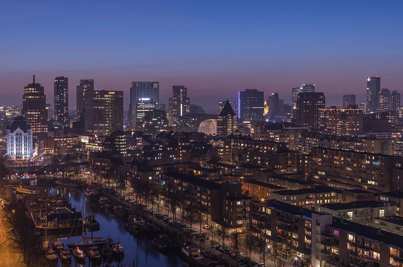 Het stadscentrum van Rotterdam van MS Fotografie | Marc van der Stelt