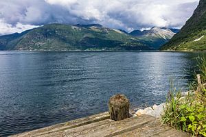 Storfjord in Norway van Rico Ködder