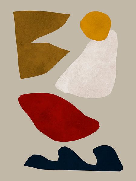 Expressive collage 15 by Vitor Costa