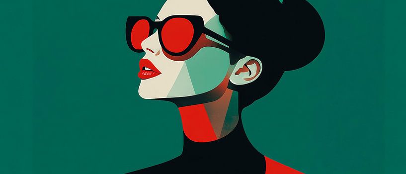 Moderne Eleganz in künstlerischer Vielfalt von Poster Art Shop