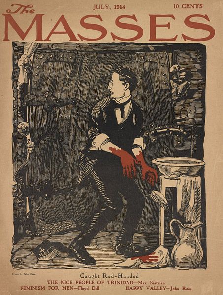 John Sloan, The Masses, Juli 1914 von Atelier Liesjes