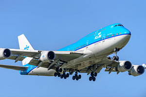 KLM Boeing 747-400 "City of Karachi".