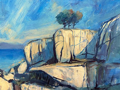 Mediterranee zo blauw, zo blauw