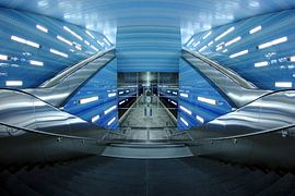 U-Bahn Station Überseequartier by Patrick Lohmüller