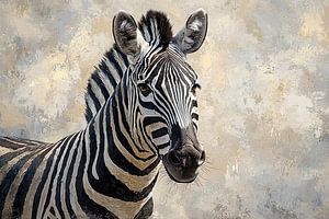 Elegantes Zebra
