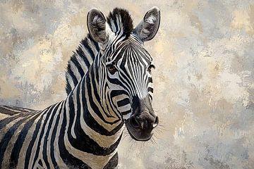 Elegant Zebra by PixelPrestige