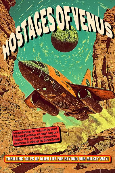 Geiseln der Venus - Eine UFO-Geschichte von Harmannus Sijbring