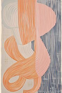 Skandinavisches minimalistisches Kunstwerk