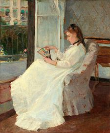 Schwester des Künstlers in einem Fenster, Berthe Morisot