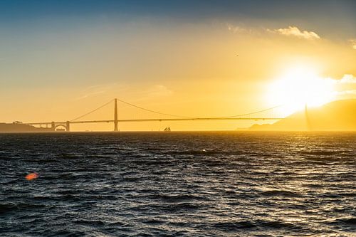Golden Gate Bridge - zonsondergang