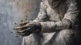 Silent Decay Within Human Form by Aden Pink Studio