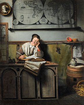 De boekhouder, Nicolaes Maes