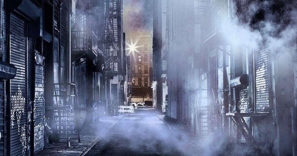 Gotham City - A Cinematic Impression Of Cortlandt Alley - Lower ...