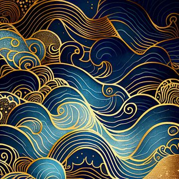 Golden Waves by Whale & Sons.