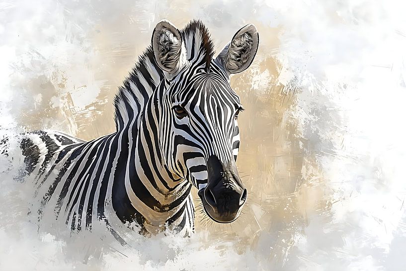 Elegant zebra by PixelPrestige