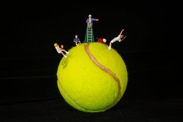 Tennisplanet by Marco van den Arend