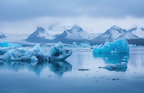 Koud land, warm licht