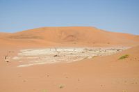 Zoutpan bij Deadvlei, Namibië