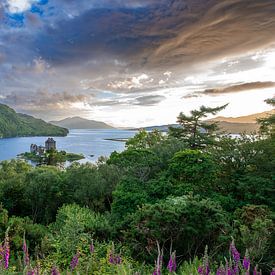 Schloss Eilean Donan Schottland von Lex van Doorn
