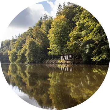 Semois Rivier Reflecties, Chiny, België