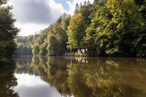 Semois Rivier Reflecties, Chiny, België