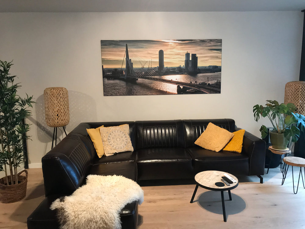 Rotterdam horizon le matin (Paysage)