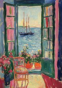Matisse inspiriert Open Window Meer