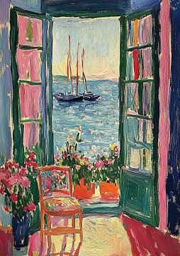 Matisse inspires Open Window Sea
