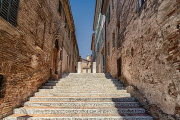 Italy - le Marche - stairs by Marly De Kok