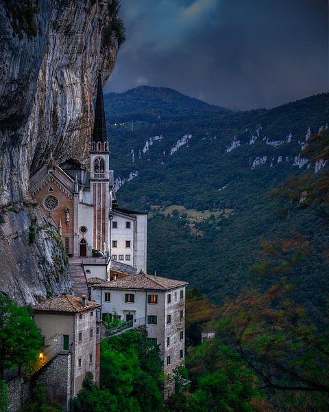 Santuario Madonna della Corona by Dennis Donders