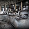 Control room in an abandoned power plant by Eus Driessen