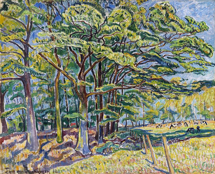 Eiche, THEO VON BROCKHUSEN, 1916 von Atelier Liesjes